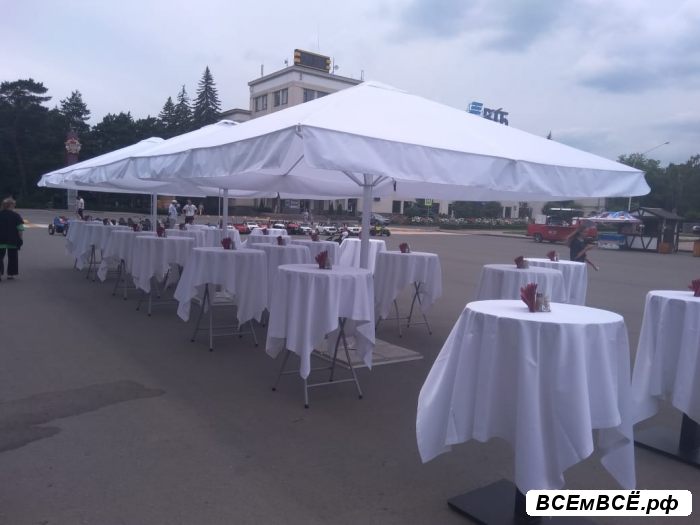 Зонты 3х3 м. и 4х4 м. для кафе, пляжей, ресторанов,  Краснодар