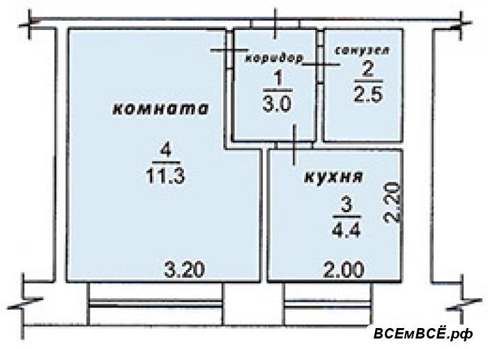 1-ком Квартира, 22,0 м2, 2/5 эт., Стрежевой, цена 850 000 рублей. Смотри подробности на сайте Всемвсе!