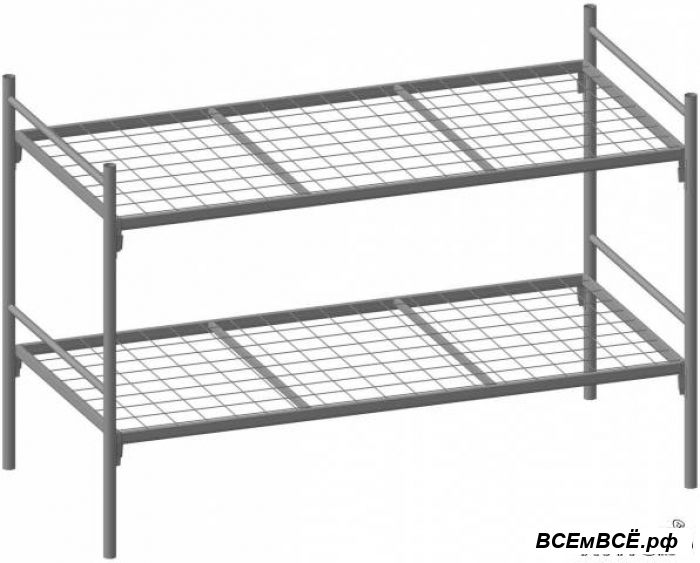 Кровати металлические трехъярусные с лестницами,  Краснодар, цена 1 000 рублей. Смотри подробности на сайте Всемвсе!